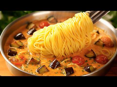 Видео: Невероятно вкусные спагетти с баклажанами всего за 15 минут! Самый вкусный и быстрый ужин!