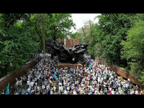 Видео: 9 мая 2025 г  Алматы празднование 80-летия Великой Победы советского народа !