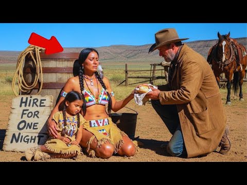 Видео: "Пожалуйста, наймите меня на одну ночь, моя дочь очень голодна", - сказала вдова апачей, но ковбой..