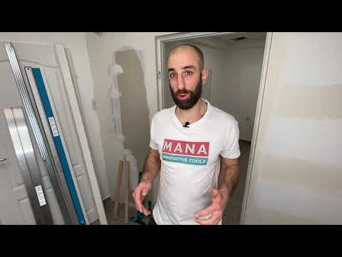 Видео: Измазване на ъгли. Обръщане на дограма или врата с мазилка.