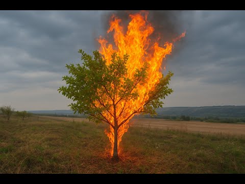 Видео: Мій горіховий сад горів! Не очікував, що мій горіховий сад так “загартують вогнем”!