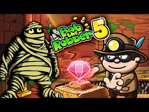 Видео: ВОРИШКА БОБ против МУМИЙ! ГРАБИМ ГРОБНИЦЫ с ОПАСНЫМИ ЛОВУШКАМИ Мульт игра Bob The Robber 5