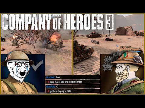 Видео: Сел на Африку? Читер! | Company of heroes 3