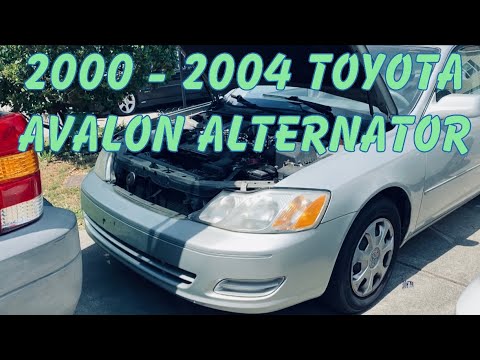 Видео: Замена генератора Toyota Avalon 2000 - 2004 гг.