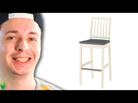 Видео: Я превратил стул в топ-модель в Симс 4