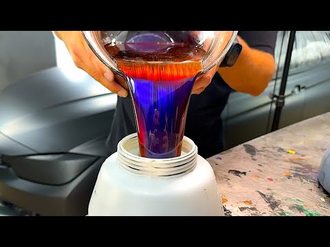 Видео: Сочетание черного с синим и черного с красным гиперсдвигами РАЗРУШАЕТ цветовой спектр (БЕЗУМНАЯ р...