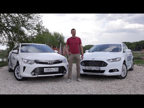 Видео: Тест-драйв Ford Mondeo против Toyota Camry (2015)
