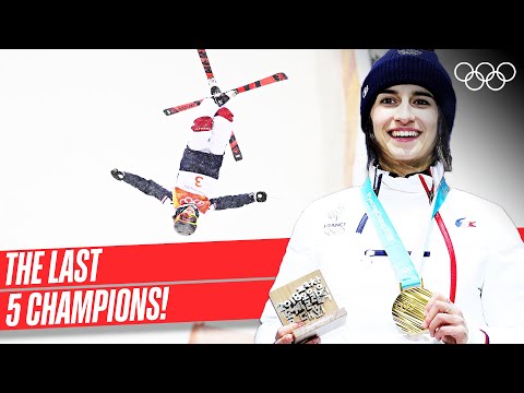 Видео: Фристайл – могул среди женщин ⛷ Последние 5 чемпионов! 🥇
