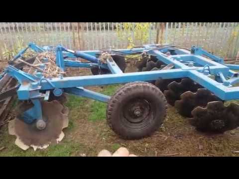 Видео: Какую дисковую борону выбрать  Обзор прицепной дисковой бороны 2,4,