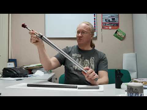 Видео: Kaabo Wolf Warrior, устройство пера вилки.