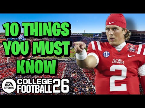 Видео: 10 советов, которые мгновенно улучшат вашу Dynasty CFB26