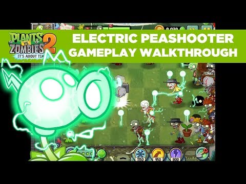 Видео: НОВЫЙ ЭЛЕКТРИЧЕСКИЙ ГОРОХОМЕТ в ДЕЙСТВИИ [Electric Peashooter] Растения против Зомби 2