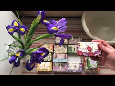 Видео: Ирисовое мыло. Итальянское мыло Нести данте.