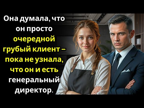 Видео: Она думала, что он просто очередной грубый клиент — пока не узнала, что он и есть генеральный директ