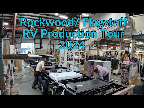 Видео: Трейлеры Rockwood/Flagstaff 2024 года — Экскурсия по заводу #rockwoodrv #rvlife
