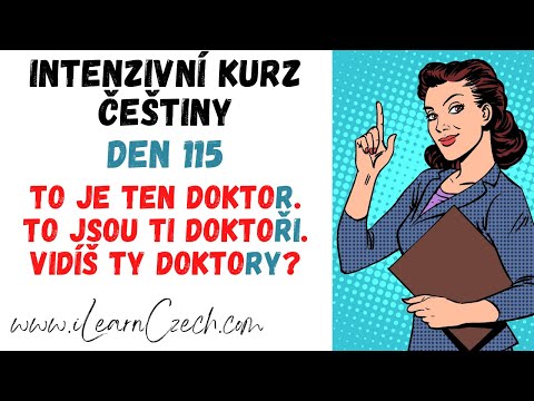 Видео: Курс чешского 115: Множественное число одушевленных существительных мужского рода -R / -ŘI