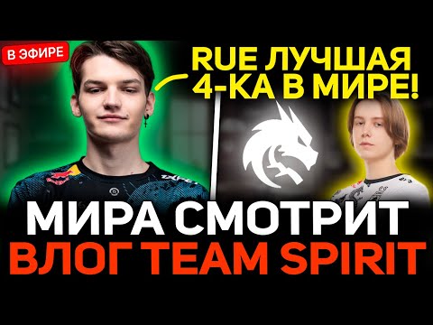 Видео: МИРА смотрит ВЛОГ ТИМ СПИРИТ!🔥 МИРА про НОВУЮ ЧЕТВЕРКУ - RUE!🔥