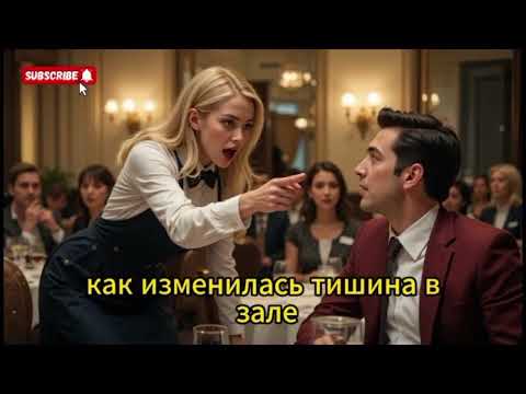 Видео: “Миллионер накричал на официантку — её ответ одним движением шокировал всех”