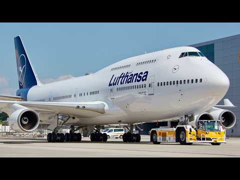 Видео: Lufthansa Business Class Boeing 747 (верхняя палуба) Франкфурт-Йоханнесбург
