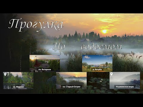 Видео: Прогулка по водоёмом. Русская рыбалка 4 ( прогуляемся )