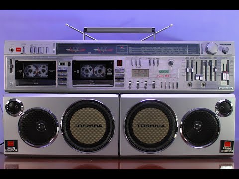 Видео: Toshiba RT-S983 Japan, 1982,  Repair and restoration. Ремонт и восстановление.