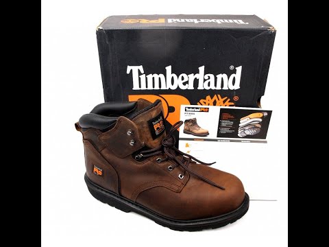 Видео: Ботинки рабочие большого размера Timberland PRO Pit Boss ST!