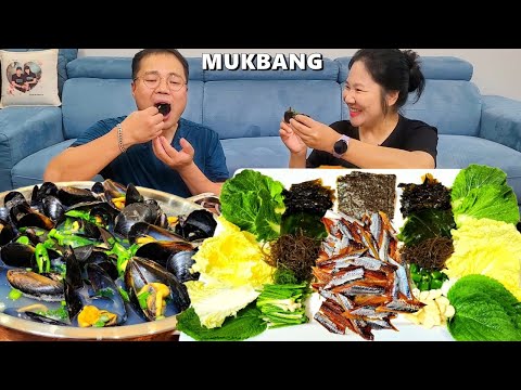 Видео: Корейское сушеное сашими из сайры (суп из мидий)ㅣCooking&Mukbang (Субтитры)