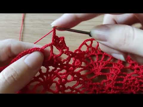 Видео: СКАТЕРТИНА (САЛФЕТКА, СЕРВЕТКА) в'язана гачком (33 ряд)