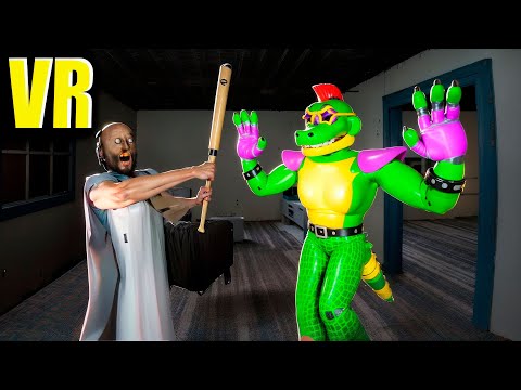 Видео: VR БРАТ ГИГА МОНТИ ЗАСТАВЛЯЕТ БАБКУ ГРЕННИ ПЕРЕПИСАТЬ ДОМ НА НАС В БОНЕЛАБ FNAF COOP BONELAB MOD