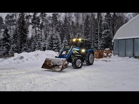 Видео: Вслед снегопадам надвигаются морозы / новая промежуточная опора. За Русь !