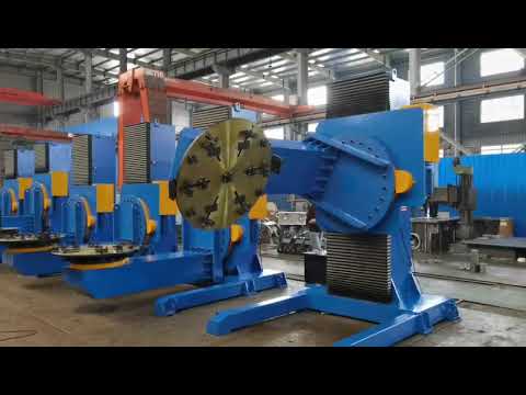 Видео: Сварочный подъёмный L-образный позиционер