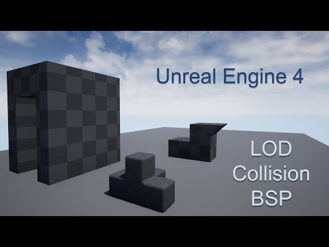 Видео: Работа с геометрией в Unreal Engine 4