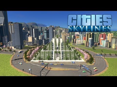 Видео: Cities Skylines - Пирамидальный сад! #7