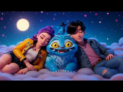 Видео: Погрузитесь в Страну Снов за 3 минуты с Руми, Джину, Дерпи и Сьюзи 🌌 | Успокаивающая музыка для сна