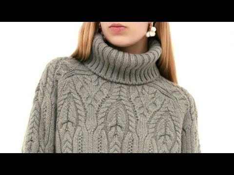 Видео: Как зимой выглядеть стильно? Теплые вещи спицами. Схемы.