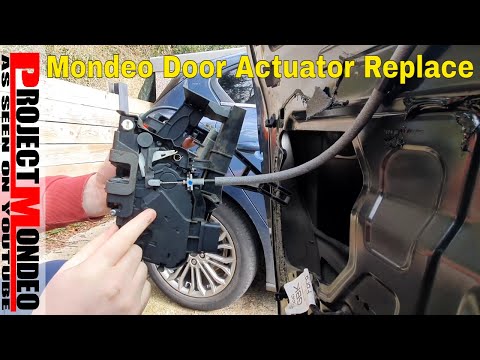 Видео: Замена механизма замка двери Ford Mondeo Mk4, как это сделать.