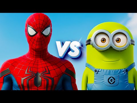 Видео: ЧЕЛОВЕК-ПАУК ПРОТИВ МИНЬОНА — ЭПИЧЕСКАЯ БИТВА СУПЕРГЕРОЕВ (#1)