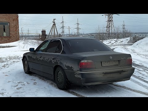 Видео: BMW E38 740 Что будет с ней дальше? Катаемся по городу Уличный дрифт