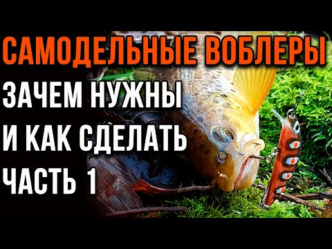 Видео: Самодельные воблеры. Зачем нужны и как сделать. Часть 1