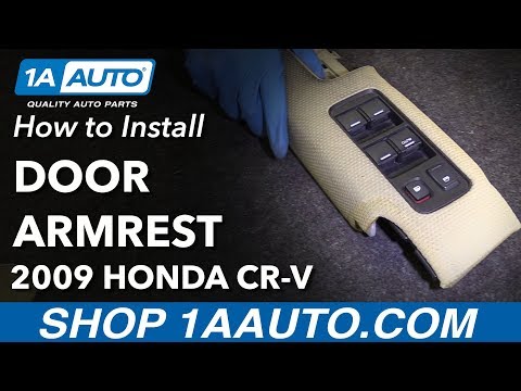 Видео: Как заменить подлокотник передней двери Honda CR-V 07-11