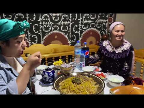 Видео: Uzbekistan! Самарканд! В гостях! Как  Готовят Плов с долмой