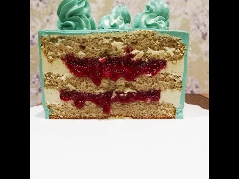 Видео: КОНДИТЕРСКАЯ ШКОЛА Торт Фисташка Малина