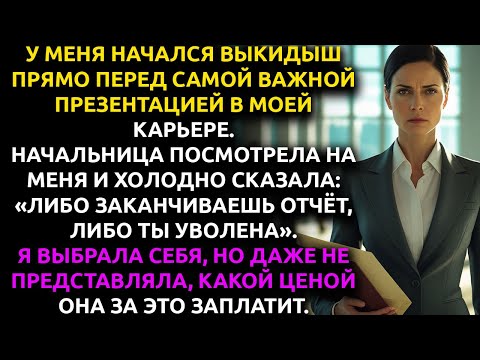 Видео: Моя начальница ЗАСТАВИЛА меня выбирать между ребёнком и работой — и я РЕШИЛА уничтожить её карьеру.