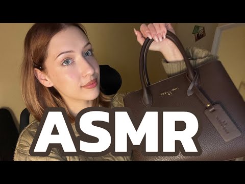 Видео: АСМР ЧТО В МОЕЙ СУМКЕ 👜🧸