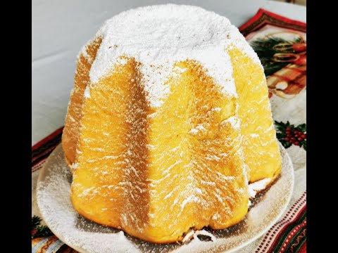 Видео: Пандоро💖 италиански, традиционен, коледен сладкиш🌲🌲🌲
