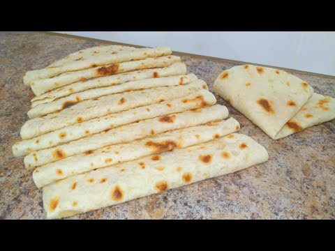 Видео: Тонкий Лаваш на сковороде! Такой в магазине не купишь! Лучший рецепт!
