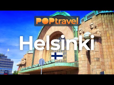 Видео: ГЕЛЬСИНКИ, Финляндия - Центр и Парки - 4K HDR с субтитрами
