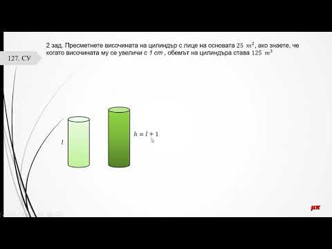 Видео: Прав кръгов цилиндър