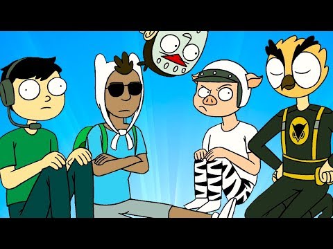 Видео: VanossGaming Смешные моменты Анимация - КОМАНДА 6 (перевод)
