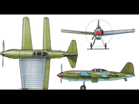 Видео: Советские экспериментальные самолеты с раздвижным крылом переменной площади